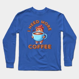 Coffee Bear Long Sleeve T-Shirt